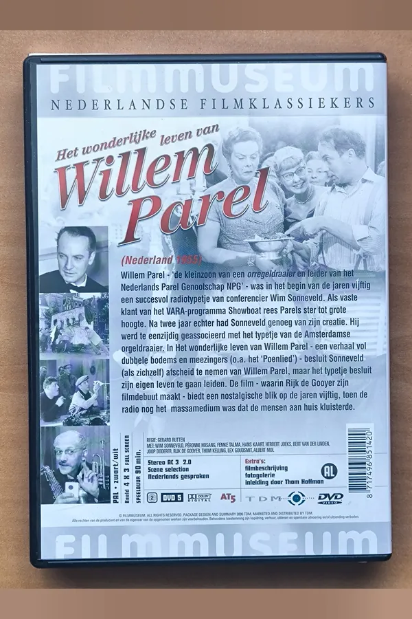 Het wonderlijke Leven van Willem Parel – achterkant