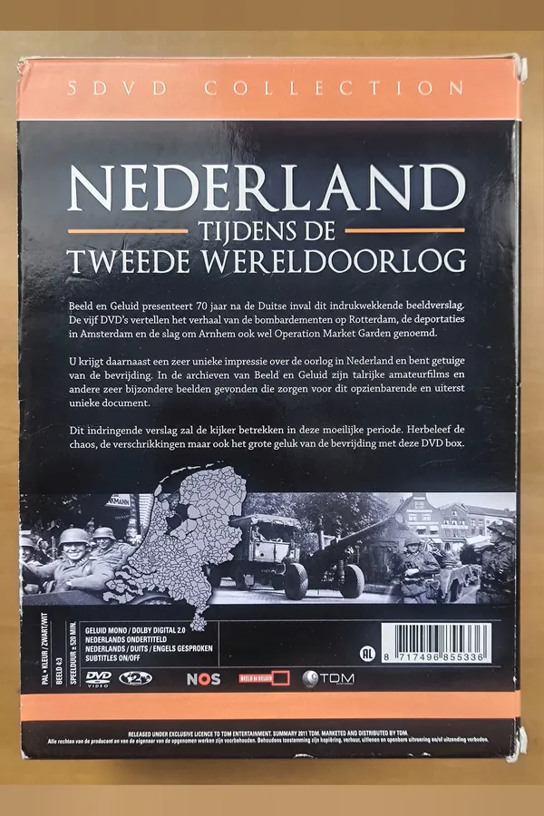 Nederland Tijdens De Tweede Wereldoorlog – achterkant