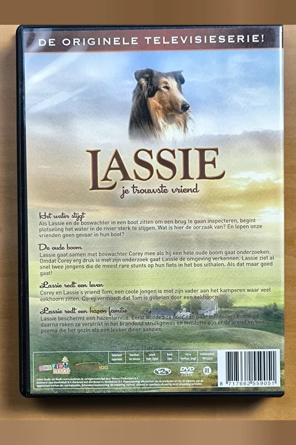 Lassie – achterkant