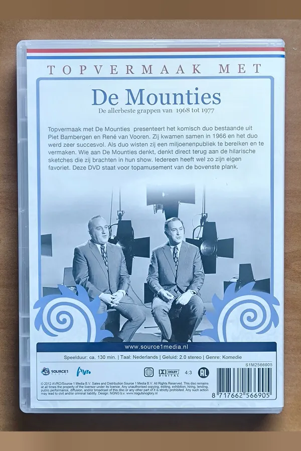 De Mounties – achterkant