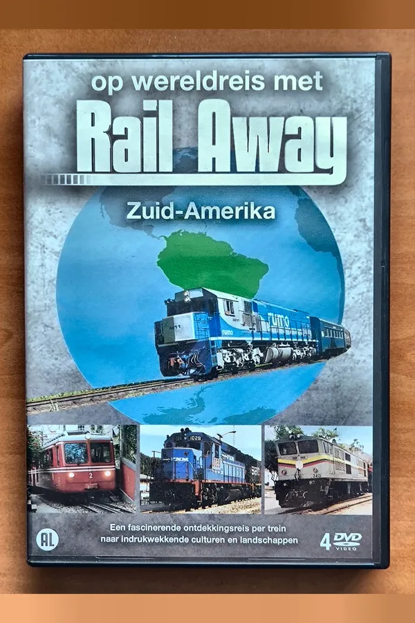 Rail Away: Season 1 Zuid Amerika – voorkant