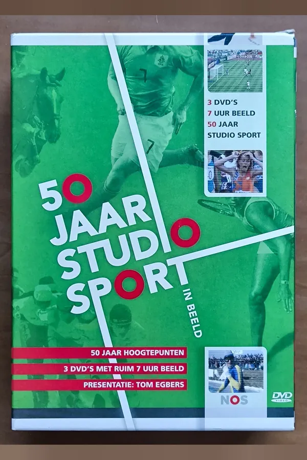 50 Jaar Studio Sport – voorkant