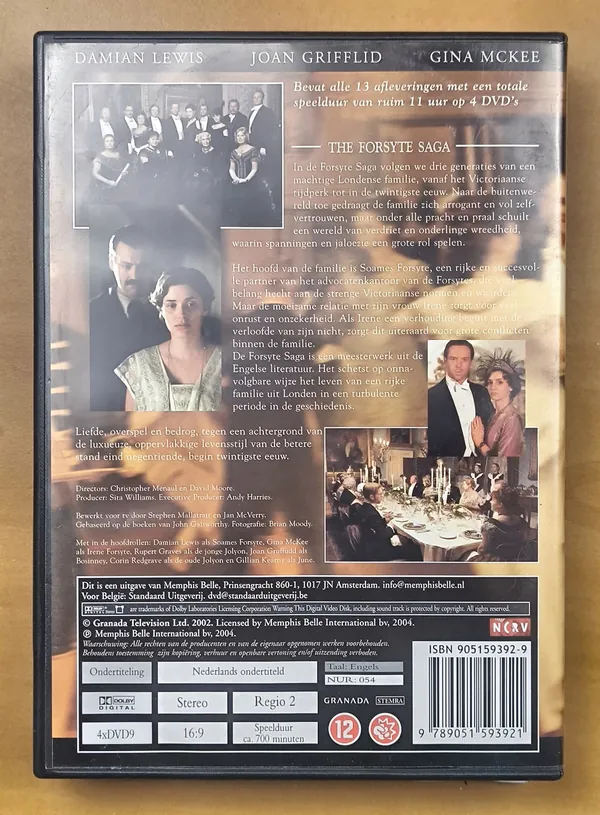 The Forsyte Saga: De Complete Serie – achterkant