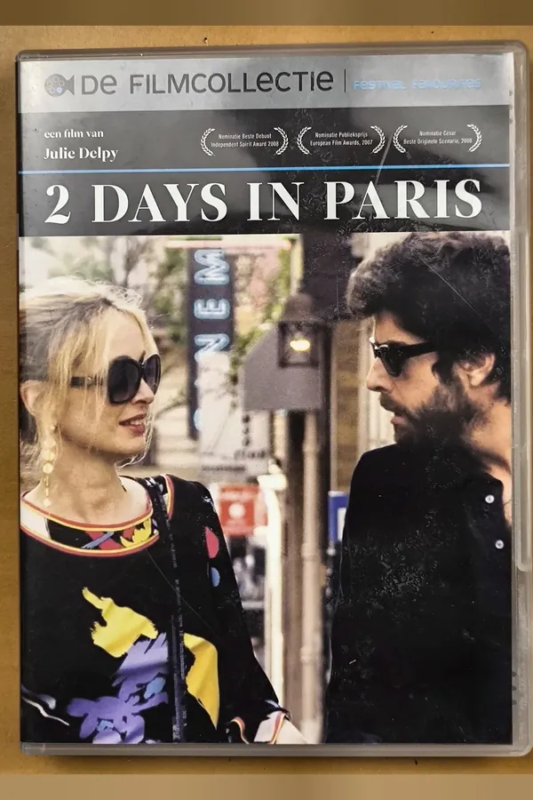 Two Days in Paris – voorkant